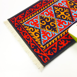 Shenzhen kunden spezifischer Druck Boho Teppich Mouse pad handgemachte Teppich gewebte Gummi Mauspad muslimische Matte benutzer definierte Mauspad - Product Image 3