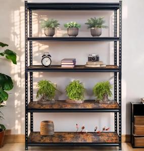 رفوف معدنية قابلة للتعديل مع ألواح مغلفة للتخزين - Product Image 1