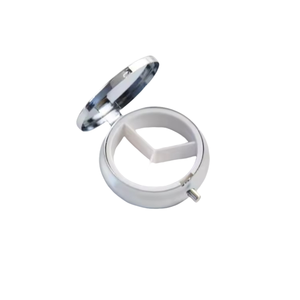 Portable 50mm Round Metal Pill <b>Box</b> with 3 Compartments Daily Use Round Metal Pill Case Organizer <b>Storage</b> <b>Bin</b> - Product Image 4