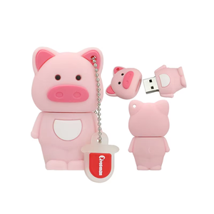 PVC <span class=keywords><strong>USB</strong></span> Flash Drives Cartoon Pig Pen Drive 3,0 <span class=keywords><strong>1GB</strong></span> 2GB 256GB <span class=keywords><strong>Memoria</strong></span> <span class=keywords><strong>USB</strong></span> 128GB Mejor <span class=keywords><strong>precio</strong></span> Gadgets electrónicos Cartoon pig - Product Image 3