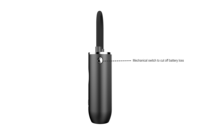 Mini pompe électrique portable pour vélo, matelas à air, haute pression, moto, batterie Li-ion rechargeable, 1 pièce