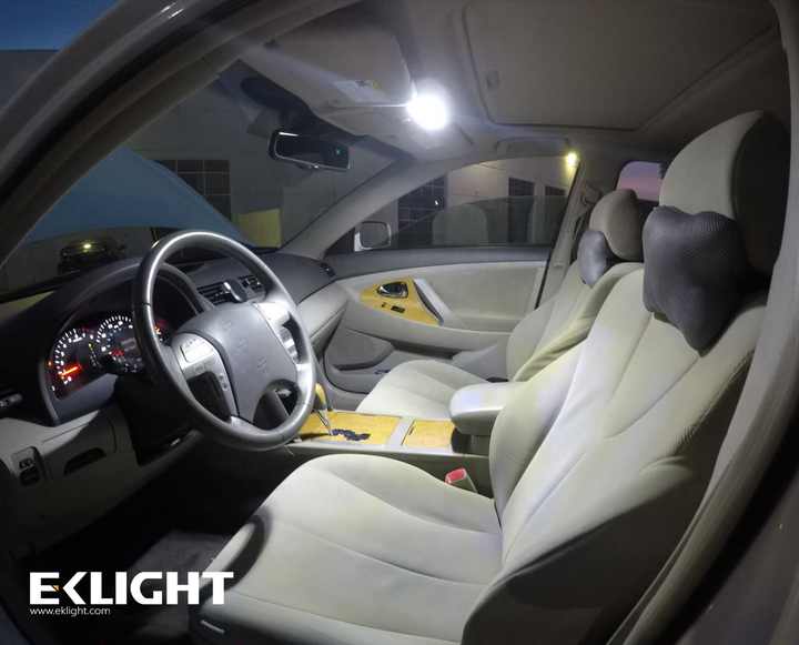 T10 LED 12V/24V Amber Canbus Bulb 501/194 Auto W5W LED Light Bulb Dome For Cars Trucks Compatible with BMW Toyota Models X1 X3