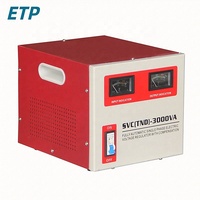 Régulateur de tension automatique SVC monophasé 5KVA 5000W AC 220V en cuivre avec protection contre les surtensions/sous-tensions