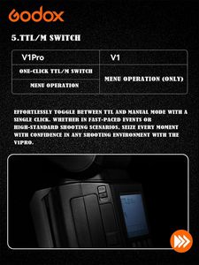 Flash para cámara V1 <span class=keywords><strong>Pro</strong></span> V1 <span class=keywords><strong>Pro</strong></span> S, luces de flash para cámara digital - Product Image 6