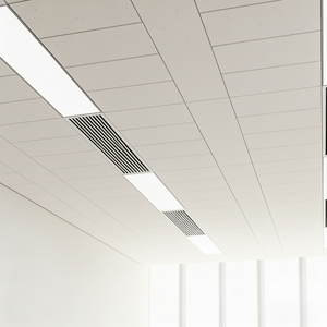 แผ่นฝ้าเพดานอะคูสติกใยหินทนทานสูง ทนไฟ สำหรับฉนวนกันเสียงในโรงเรียน - Product Image 1