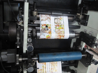 Machine d'impression flexographique à haute efficacité pour étiquettes, 6 couleurs, 60 m/min, imprimante de rouleaux de papier, film et autocollants