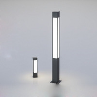 Poteau de lumière LED en acier inoxydable de haute qualité pour une utilisation extérieure IP65 pour les rues communautaires parcs Villas jardins cours lampes