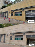 Nettoyant liquide pour surfaces rugueuses de carreaux de granit