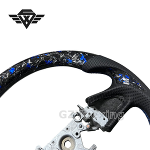 <span class=keywords><strong>Volant</strong></span> en carbone forgé personnalisé adapté à Infiniti Q50 Q60s QX50 Q70 Plug and Play - Product Image 3