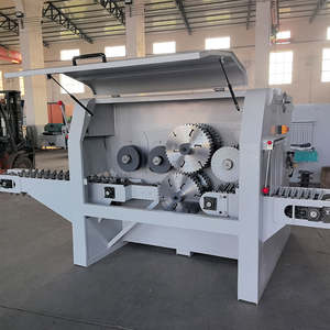 Bûches industrielles Machine automatique multiple à ligne droite pour la coupe de bois Scie déchiqueteuse multi-lames - Product Image 5