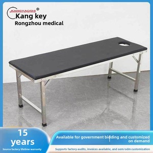 Cama de Masaje para Exámenes en el Consultorio del Hospital, Material de PVC con Acabado Pintado, para Fisioterapia, Medicina Tradicional <span class=keywords><strong>China</strong></span>, <span class=keywords><strong>Tuina</strong></span> - Product Image 6