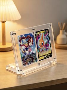 แท่นวางการ์ดแม่เหล็ก Rylic Strong Magnetic Card Brick แบบ 2 ช่อง 3 ช่อง สำหรับการ์ด Pokémon PTCG One Piece Uma <span class=keywords><strong>Musume</strong></span> และการ์ดสะสมอื่นๆ - Product Image 6
