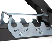 Banc de musculation réglable en acier inoxydable pour haltères, usage commercial, pliable et sécurisé, personnalisé en usine