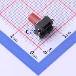 TS-1102SD-A-J-R Tactile Switch SMD-4P,6x6mm Switch ( Operating Force: 1N )( Switch Length: 6mm )( Switch Width: 6mm ) - Product Image 2