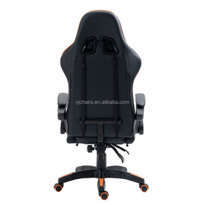 Marco de acero completo hogar Cougar cómodo reclinable Pc ordenador Gamer Oficina Sillas reposapiés Silla de juego con logotipo bordado - Product Image 6