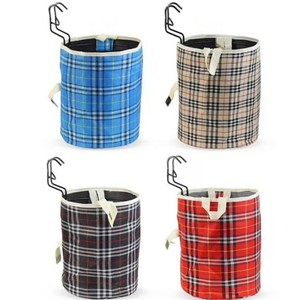 Cesta de Bicicleta Plegable de Tela MiG con Soporte para Manillar, Accesorio de Bicicleta de Lona Metálica, Azul, Rojo, Negro, Amarillo - Product Image 1