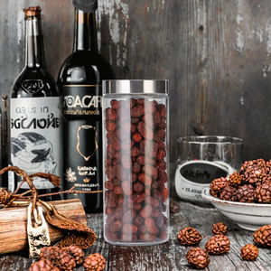 Tarro de Vidrio Minimalista con Forma Personalizada para Miel, Galletas, Salsas Picantes y Alimentos, con Etiqueta Personalizada - Product Image 3