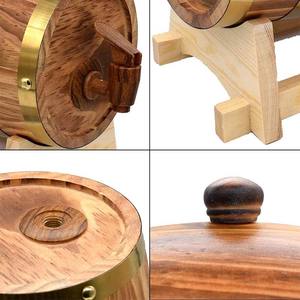 Fûts <span class=keywords><strong>en</strong></span> <span class=keywords><strong>bois</strong></span> vintage luxueux et de haute qualité support de stockage de vin personnalisation fûts de vin <span class=keywords><strong>en</strong></span> <span class=keywords><strong>bois</strong></span> faits à la main - Product Image 5