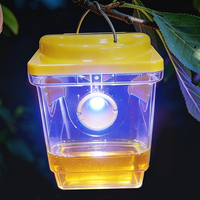 Piège à guêpes réutilisable, piège à frelons jaunes, piège à abeilles charpentières, attrape-insectes extérieur, tueur d'insectes pour jardin, ferme, cour