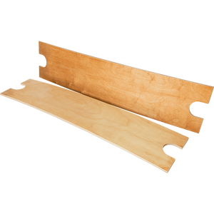 Tùy Chỉnh Kích thước Gỗ Cong Đầy Đủ 120 Cm Daybed Thanh Nan Giường Đơn Với Thanh Lịch Bạch Dương Veneer - Product Image 2