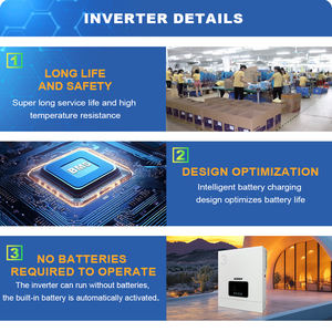 सुओयर हाइब्रिड सौर इनवर्टर सिंगल आउटपुट एसी टाइप 4.2kw के साथ 4.2kw - Product Image 4