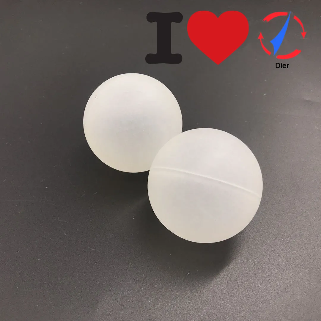 Click Dier 10mm, 20mm, 45mm, 55mm PP PVC PE white plastic hollow hard float ball/floatation ball
