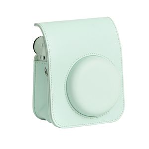 Sacs de qualité supérieure pour FUJIFILM <span class=keywords><strong>Instax</strong></span> Mini 12, étui en cuir intégral pour appareil photo avec sangle - Product Image 3