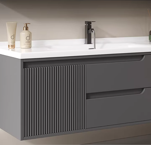 Mueble de <span class=keywords><strong>Baño</strong></span> Moderno <span class=keywords><strong>con</strong></span> <span class=keywords><strong>Espejo</strong></span> Iluminado LED Táctil, Lavabo de Cerámica Montado en la Pared, Ecológico, <span class=keywords><strong>para</strong></span> Apartamentos y Cocinas - Product Image 6