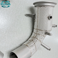 Système d'échappement Rytan Performance en acier inoxydable 304 sablé, tuyaux droits, collecteur d'échappement pour Porsche 992 3.0T 3.8T