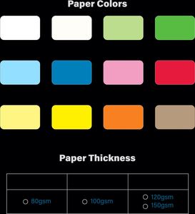 Bloc de Notas Premium de Hojas Sueltas, Papel Offset, Agenda Diaria, Diseño Personalizado, 7x10, Planificador Semanal y Mensual, con Reverso de Cartón - Product Image 6