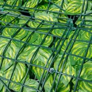 Hiedra Artificial de PVC Ecológica, Realista, <span class=keywords><strong>para</strong></span> Privacidad, Valla Decorativa <span class=keywords><strong>para</strong></span> Jardín, Hogar, Oficina, Balcón - Product Image 4