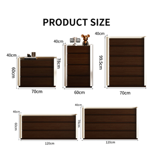 Factory Custom Dresser Bedroom Bedside Tables Bedroom <strong>Tall</strong> Chest <strong>of</strong> <strong>Drawers</strong> with Large 6 <strong>Drawer</strong> Home <strong>Drawer</strong> Storage - Product Image 6