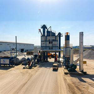 Planta Mezcladora de Asfalto de 70tph con Control PLC, Motor de Alta Eficiencia, Certificación CE ISO, Bomba Integrada para Materiales Nuevos y Reciclados - Product Image 2