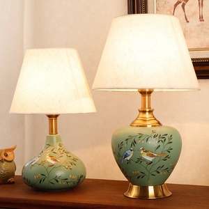 Đèn Gốm Trang Trí Nhà Nghệ Thuật Màu Xanh Mờ Dễ Thương Cho Cửa Hàng - Product Image 2