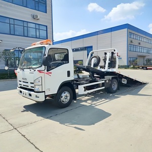 Brand New ISUZU KV600 <b>Flatbed</b> Wrecker with Underlift and Winch 4x2 High Capacity Tow <b>Truck</b> for Sale - Product Image 1