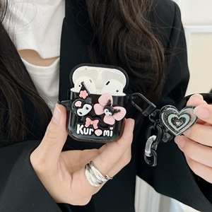 Kawaii Cartoon 3D <span class=keywords><strong>Anime</strong></span> casque étui pour App1e Airp0ds 1 2 <span class=keywords><strong>3</strong></span> Pro Pro2 Silicone antichoc écouteur couverture - Product Image 2