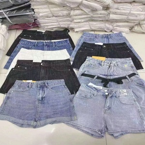 Shorts Cortos de Mezclilla DZL033 para Mujer al por Mayor Tallas S-XL, Nuevos y Frescos con <span class=keywords><strong>Diferentes</strong></span> Estilos - Product Image 3