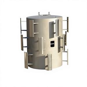 מכונת ייצור תבניות עיסת נייר, חלק חילוף מפלדת אל-חלד, מסך לחץ, להב רוטור, כנף, מיסב מנוע, שניידר, איכותי - Product Image 5