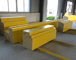 Tube carré en FRP haute résistance, résistant à la corrosion, en fibre de verre pour l'ingénierie industrielle - Product Image 2