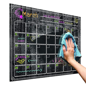 Planificador de calendario semanal personalizado para nevera, calendario de pizarra blanca, impresión Digital, tablero de borrado en seco, pegatina de imanes - Product Image 6