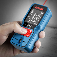 Nohawk Mini télémètre Laser portable outil de mesure de la Distance Laser avec LCD rétro-éclairé télémètre Laser numérique