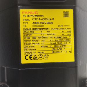 Servomotor AC FANUC A06B-2225-B000 probado - Product Image 2