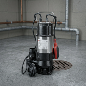 Bomba Sumergible para Aguas Residuales SS SAMSON Family Homes, Modelo V450F, Eléctrica, 0.45HP, 200LPM, Flujo de 8.5m, Salida - Product Image 3
