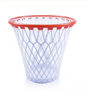 Escritório redondo quadrado Wastepaper cesta pequeno interior branco plástico basquetebol líquido lixo pode reciclar