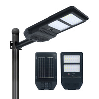 Projet KCD Garden City : Lampadaire solaire LED 50w 100w 150w 200w tout-en-un Lifepo4 IP66 pour extérieur avec énergie solaire