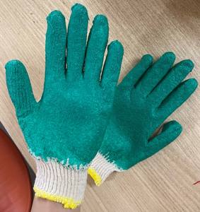 ถุงมือยางเคลือบครึ่งนิ้วถุงมือทำงานเพื่อความปลอดภัยจากเวียดนาม - Product Image 5