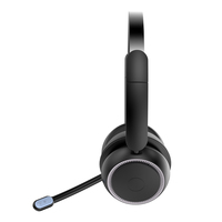 Headset Nirkabel M109 untuk Sopir Truk dengan Mikrofon Peredam Kebisingan, untuk Tablet/Komputer, Rumah/Kantor, Call Center