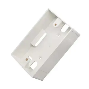 wall paper/wall network patch faceplate bottom box pvc Plug and socket fittings switch Long RJ45 module 120 wall-mounted oem