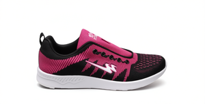 Scarpe da cross training per fitness da donna, tomaia in rete, suola in gomma, intersuola in EVA, rosa, nero, taglia 381 - Product Image 1