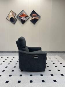 Sofá Moderno de Lujo Nórdico para Sala de Estar u Oficina, Sofá Individual Reclinable, Sofá Cama Reclinable Eléctrico de Alta Gama - Product Image 6